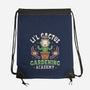 Lil Cactus Gardening Academy-None-Drawstring-Bag-LAGELANTEE