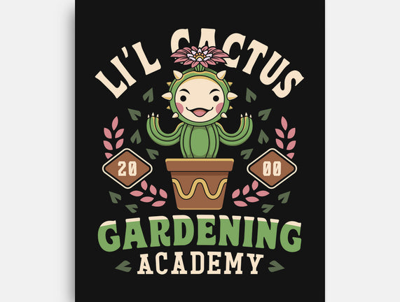 Lil Cactus Gardening Academy