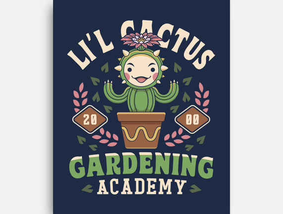 Lil Cactus Gardening Academy