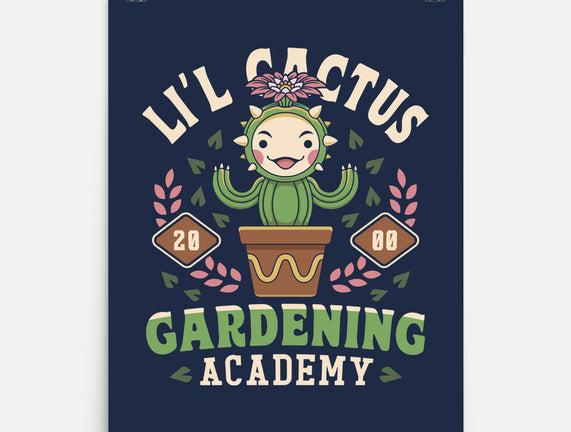 Lil Cactus Gardening Academy
