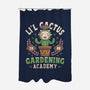 Lil Cactus Gardening Academy-None-Polyester-Shower Curtain-LAGELANTEE