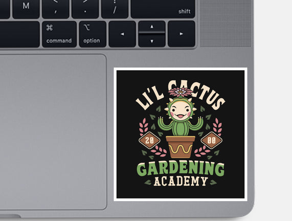 Lil Cactus Gardening Academy