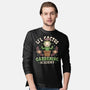 Lil Cactus Gardening Academy-Mens-Long Sleeved-Tee-LAGELANTEE