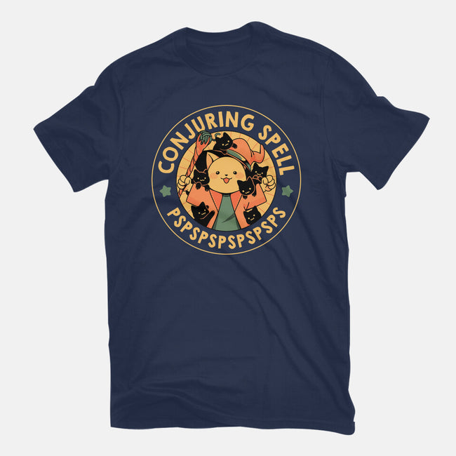 Conjuring Spells-Womens-Fitted-Tee-tobefonseca