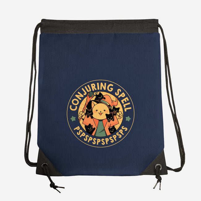 Conjuring Spells-None-Drawstring-Bag-tobefonseca