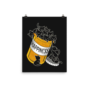 Cats Are My Happiness Medicine