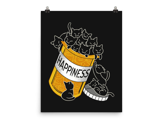 Cats Are My Happiness Medicine