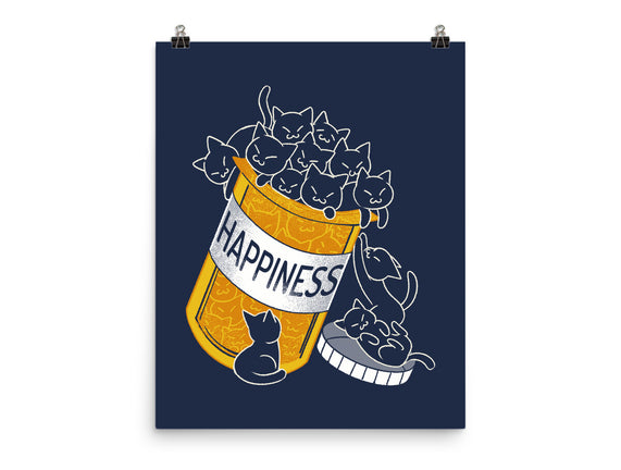 Cats Are My Happiness Medicine