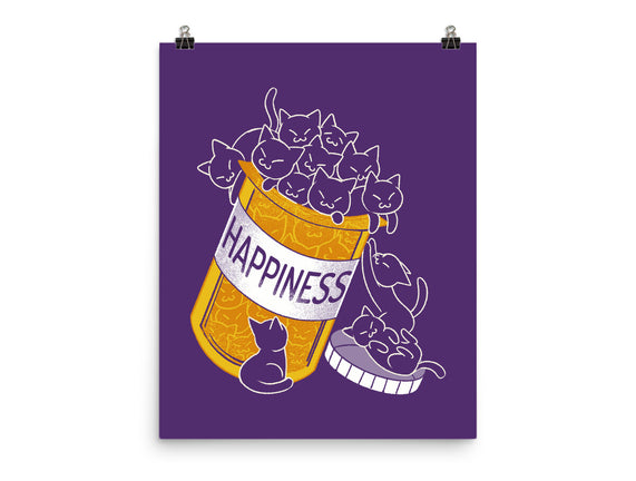 Cats Are My Happiness Medicine