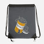 Cats Are My Happiness Medicine-None-Drawstring-Bag-tobefonseca