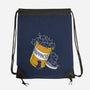 Cats Are My Happiness Medicine-None-Drawstring-Bag-tobefonseca