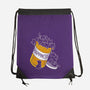 Cats Are My Happiness Medicine-None-Drawstring-Bag-tobefonseca