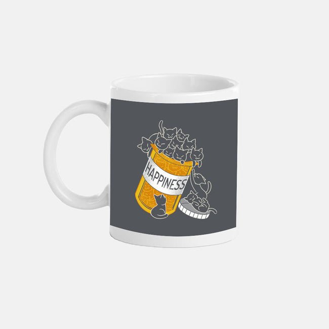 Cats Are My Happiness Medicine-None-Mug-Drinkware-tobefonseca