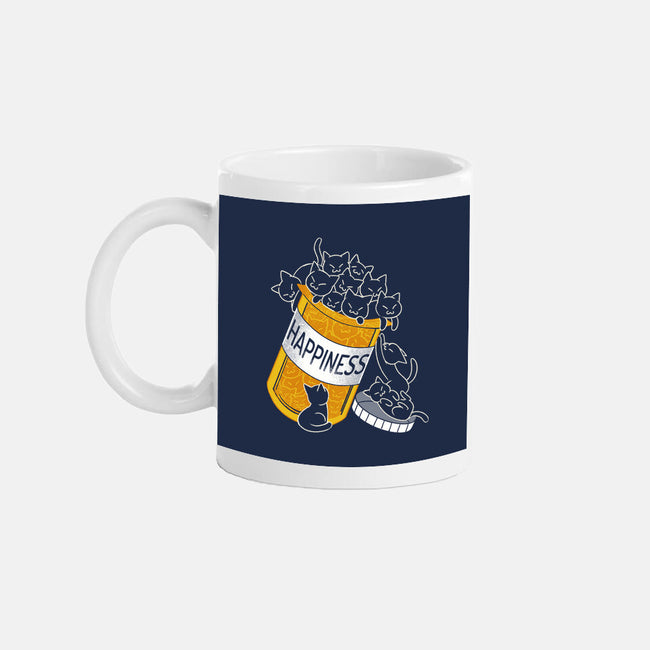 Cats Are My Happiness Medicine-None-Mug-Drinkware-tobefonseca