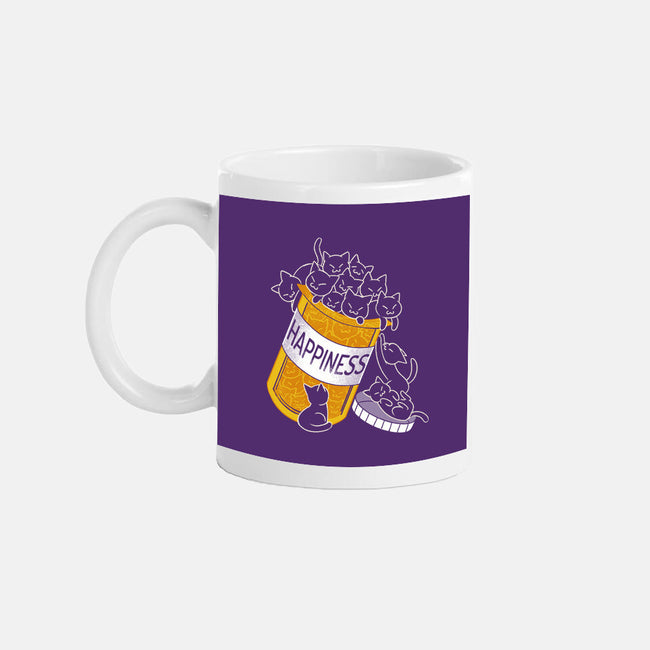 Cats Are My Happiness Medicine-None-Mug-Drinkware-tobefonseca