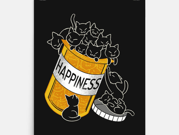 Cats Are My Happiness Medicine