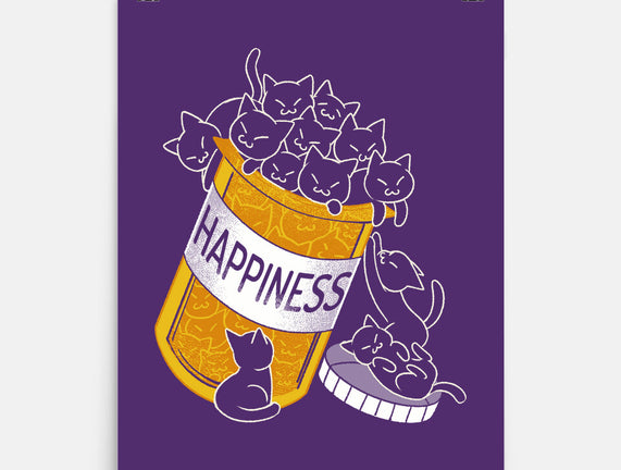 Cats Are My Happiness Medicine