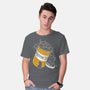 Cats Are My Happiness Medicine-Mens-Basic-Tee-tobefonseca