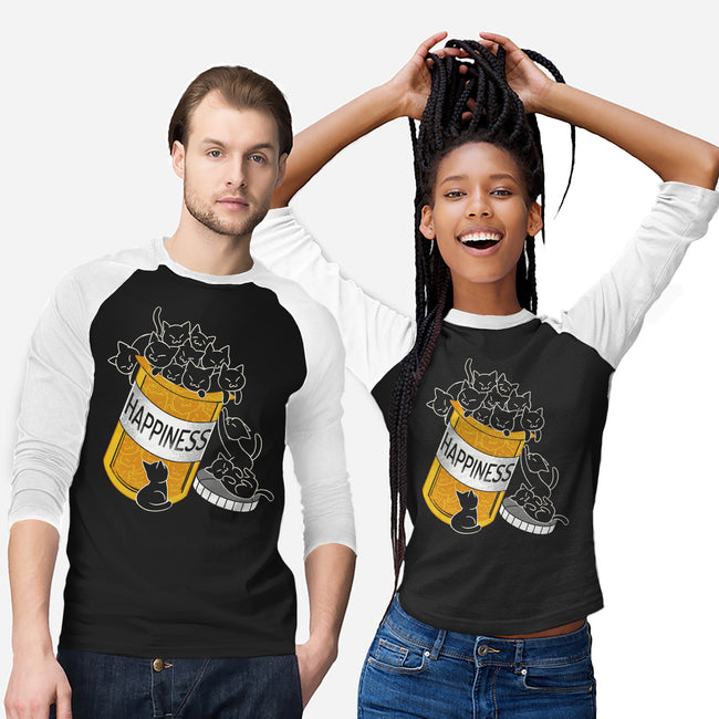 Cats Are My Happiness Medicine-Unisex-Baseball-Tee-tobefonseca