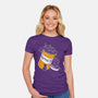 Cats Are My Happiness Medicine-Womens-Fitted-Tee-tobefonseca