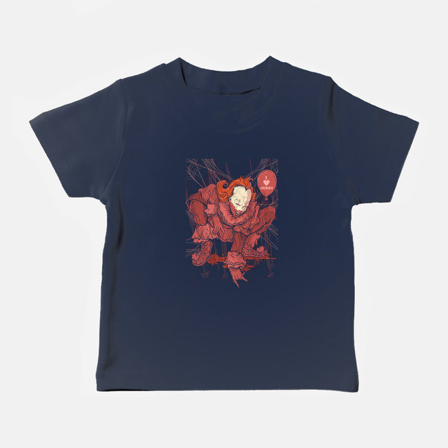 Blood Spider-Baby-Basic-Tee-Green Devil