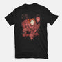 Blood Spider-Womens-Basic-Tee-Green Devil