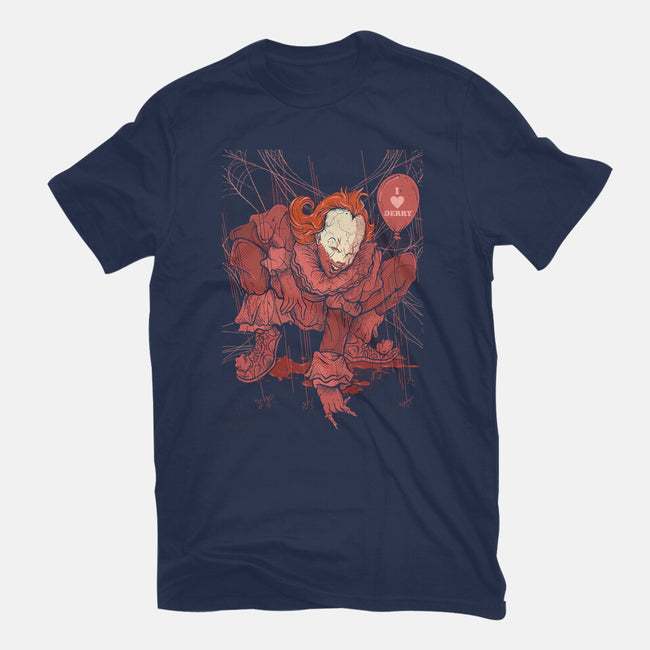 Blood Spider-Youth-Basic-Tee-Green Devil
