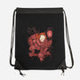 Blood Spider-None-Drawstring-Bag-Green Devil