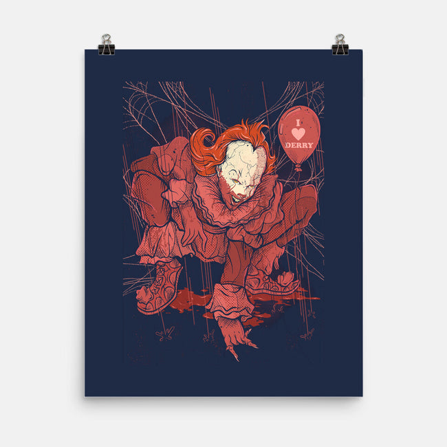 Blood Spider-None-Matte-Poster-Green Devil