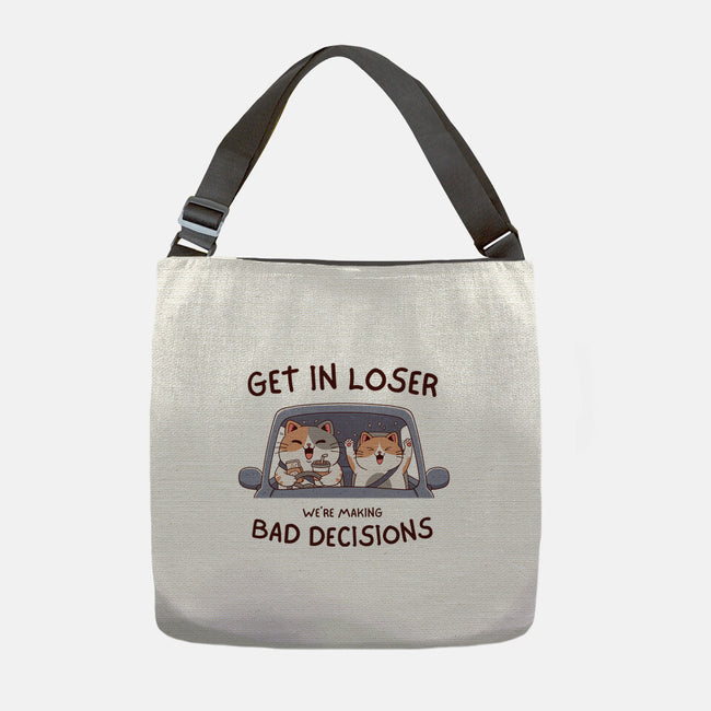 Making Bad Decisions-None-Adjustable Tote-Bag-GODZILLARGE