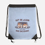 Making Bad Decisions-None-Drawstring-Bag-GODZILLARGE