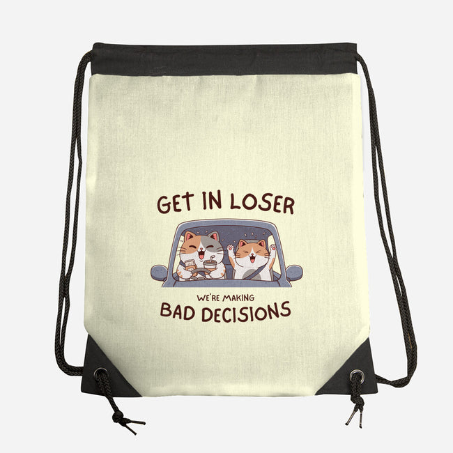 Making Bad Decisions-None-Drawstring-Bag-GODZILLARGE