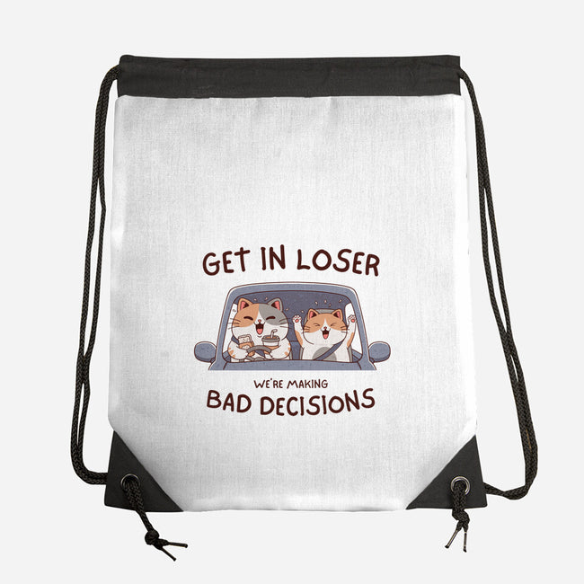Making Bad Decisions-None-Drawstring-Bag-GODZILLARGE
