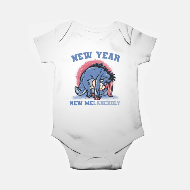 New Year New Melancholy-Baby-Basic-Onesie-glitchygorilla