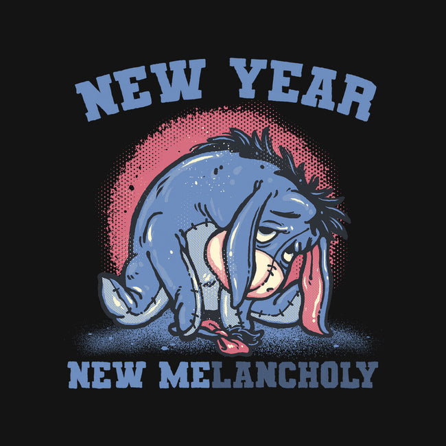 New Year New Melancholy-None-Polyester-Shower Curtain-glitchygorilla