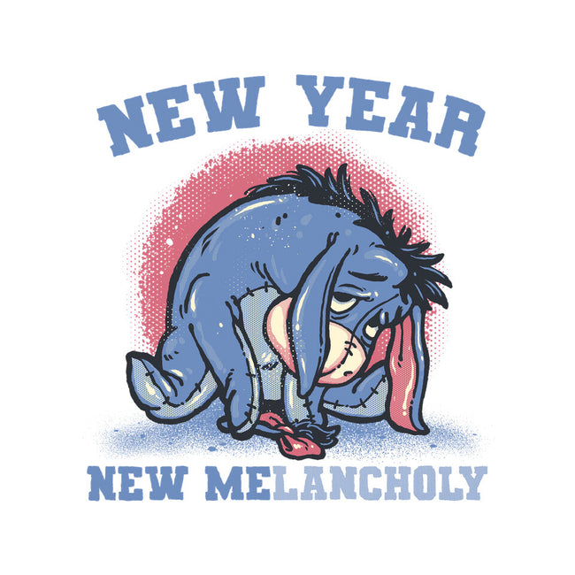 New Year New Melancholy-Womens-Fitted-Tee-glitchygorilla