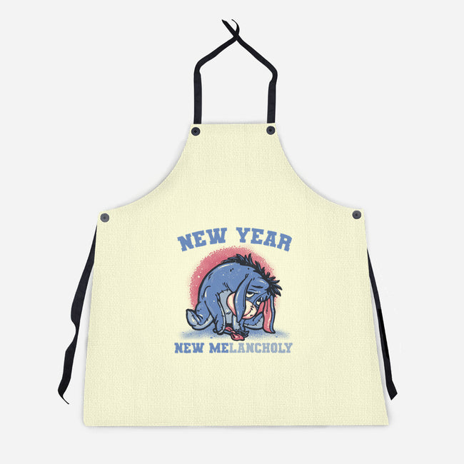 New Year New Melancholy-Unisex-Kitchen-Apron-glitchygorilla
