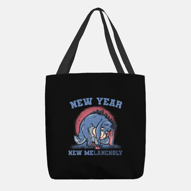 New Year New Melancholy-None-Basic Tote-Bag-glitchygorilla