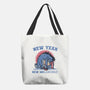 New Year New Melancholy-None-Basic Tote-Bag-glitchygorilla