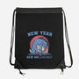 New Year New Melancholy-None-Drawstring-Bag-glitchygorilla