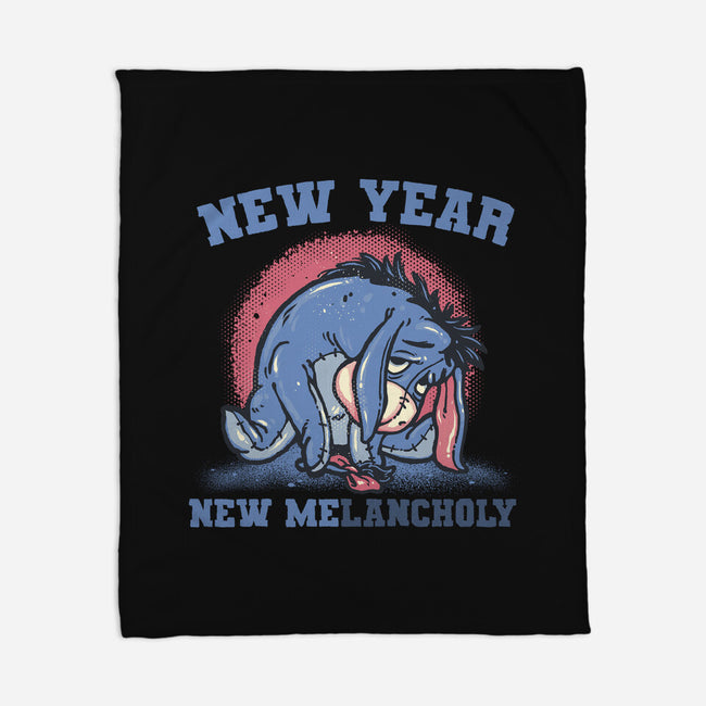 New Year New Melancholy-None-Fleece-Blanket-glitchygorilla