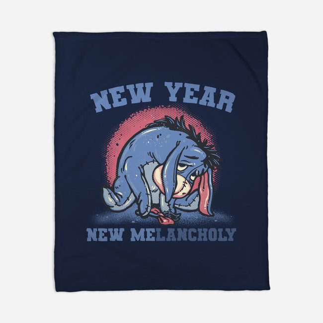 New Year New Melancholy-None-Fleece-Blanket-glitchygorilla