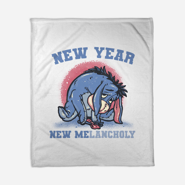 New Year New Melancholy-None-Fleece-Blanket-glitchygorilla