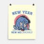 New Year New Melancholy-None-Matte-Poster-glitchygorilla