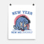 New Year New Melancholy-None-Matte-Poster-glitchygorilla