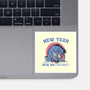 New Year New Melancholy-None-Glossy-Sticker-glitchygorilla