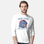 New Year New Melancholy-Mens-Long Sleeved-Tee-glitchygorilla