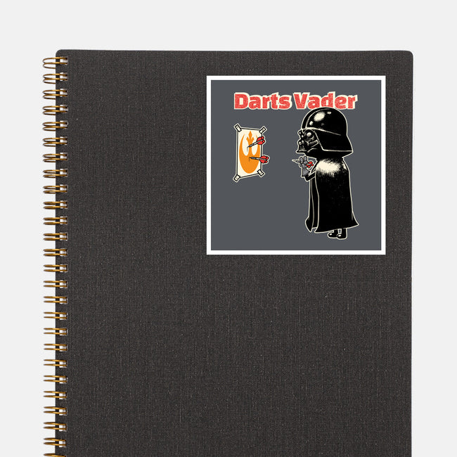 Darts Vader-None-Glossy-Sticker-imisko