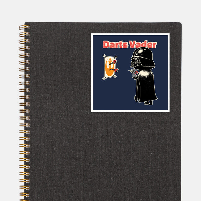 Darts Vader-None-Glossy-Sticker-imisko