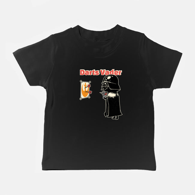 Darts Vader-Baby-Basic-Tee-imisko